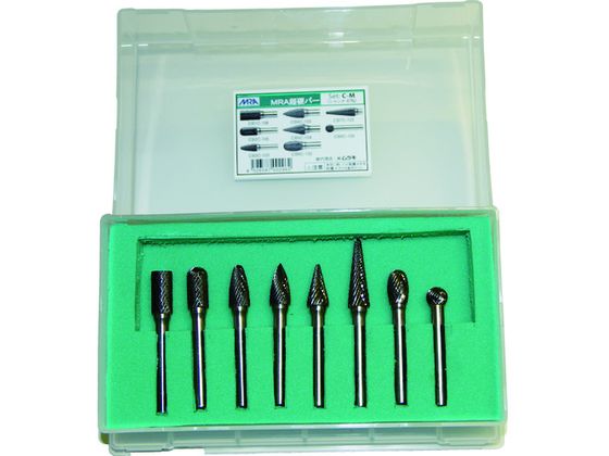 【お取り寄せ】MRA 超硬バー CMセット M-CM 超硬バー 研削研磨用品 作業用品 工具｜JET PRICE