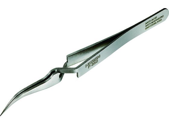 【お取り寄せ】HOZAN 逆作用ピンセット P-652 ピンセット はんだ 静電気対策用品 生産加工用品 作業用品 工具