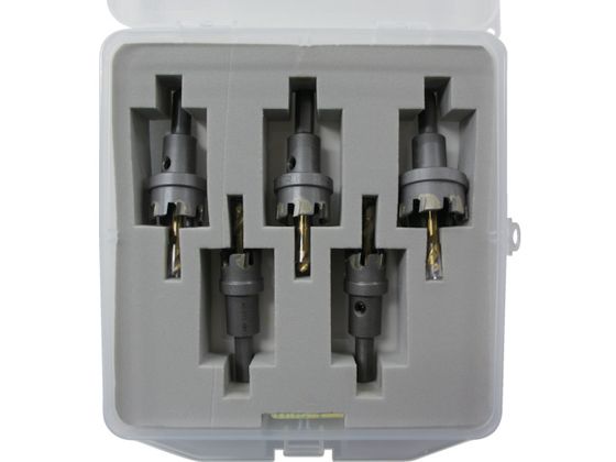 【お取り寄せ】エビ 超硬ホルソー(薄板用)セット HOS-ASET HOS-ASET 穴あけ工具 ホールソー コアドリル 切削工具 作業用品 工具