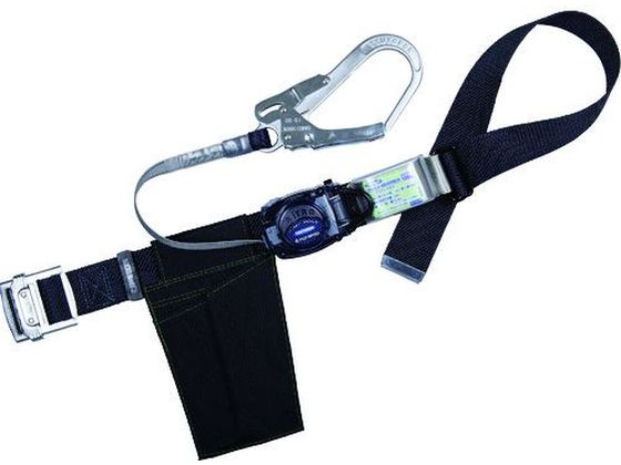 【お取り寄せ】ツヨロン 胴ベルト型墜落制止用器具 リトラ 黒 Mサイズ 墜落制止用器具 安全保護具 作業