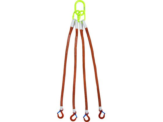 【お取り寄せ】大海原 4本吊 インカリフティングスリングJIS 1.6t用×2m 配線 スリング 吊具 バランサー 流通 御勤め
