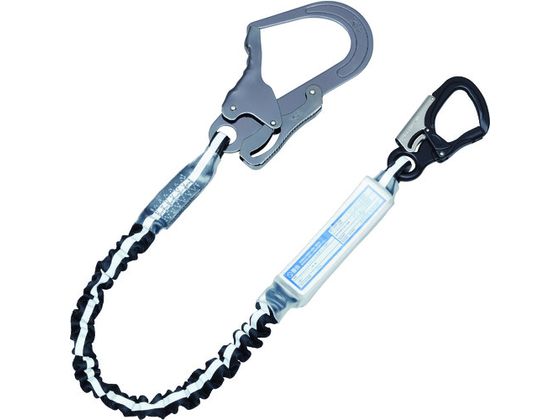 【お取り寄せ】KH 2丁掛ジャバラ剣 アルミ自在小フック自在17 黒／反射SILライン 墜落制止用器具 安全保護具 作業