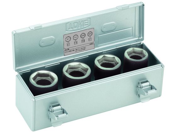 【お取り寄せ】TONE ホイルナットコンビソケット 差込角25.4mm A804T ソケット ソケットレンチ 作業用品 工具