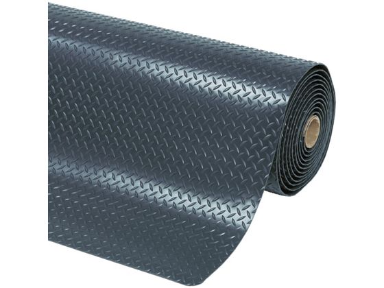 【お取り寄せ】NOTRAX 疲労軽減マット クッショントラックス ブラック 910×3000 安全 現場 作業