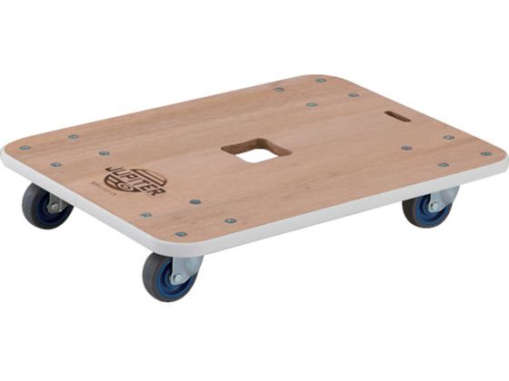 【お取り寄せ】TRUSCO 木製平台車 ジュピター 600×450 75 200kg 平台車 台車 カートラック 作業|JET PRICE