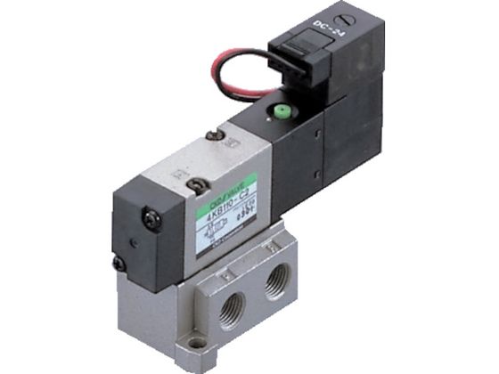 【お取り寄せ】CKD 4Kシリーズパイロット式5ポート弁セレックスバルブ 6.3C[dm[[の3乗]]／(S・bar)]／音速コンダクタンス 4KB310-08-AC200V 電磁弁 コンプレッサー 空圧機器 ホース 生産加工用品 作業用品 工具