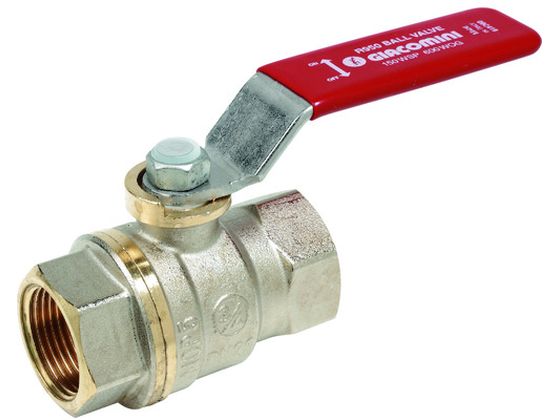 【お取り寄せ】GIACOMINI DADO ボールバルブ メス×メス 11／2 R950X027 バルブ 弁 コック 配管材 6,947円