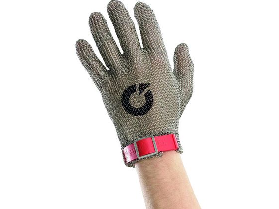 【お取り寄せ】EUROFLEX 突刺し防止 耐切創クサリ手袋 コンフォート 1枚ショートS ステンレス 耐切創手袋 作業用手袋