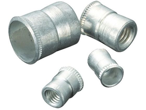 【お取り寄せ】TRUSCO インサートナット M3&times;0.5 下穴4.9 (100個入) T-INS-350-C ねじ ボルト 釘 素材 作業用品 工具｜JET PRICE