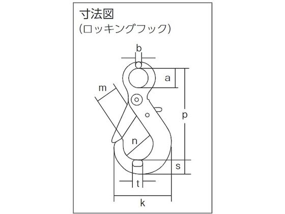 象印 チェーンスリング100(アイタイプ) 2MFFBKE6.3：GAOS 店+