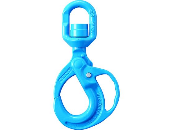 【お取り寄せ】YOKE G-100 グリップ仕様ロッキングフック(スイベルタイプ) 6.7T ワイヤー スリング 吊具 バランサー 物流 作業