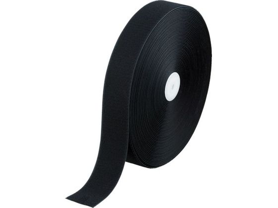 【お取り寄せ】TRUSCO マジックテープ 縫製用B側 幅50mm×長さ25m 黒 結束用面ファスナー 結束バンド 結束テープ 結束 梱包