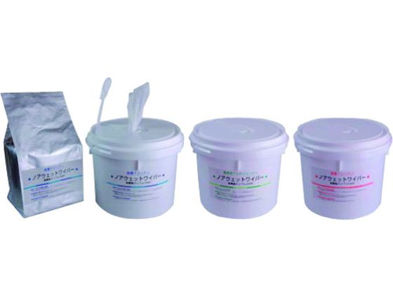 【お取り寄せ】ノア ウェットワイパー高機能タイプα1000 詰替用 6袋入り 105409 クリーンワイパー クリーン対策 静電気対策