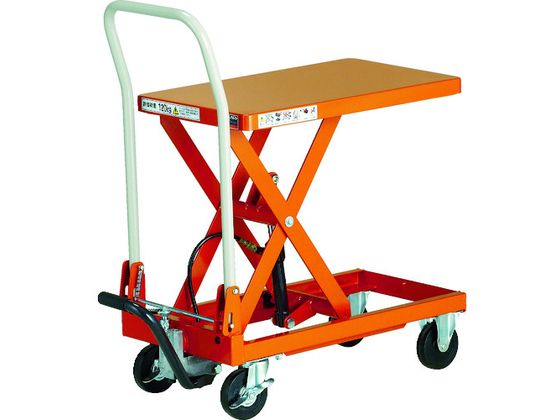 【お取り寄せ】TRUSCO ハンドリフター 120kg 折りたたみ式350×570 ハンドリフター ハンドリフト 台車 カートラック 作業