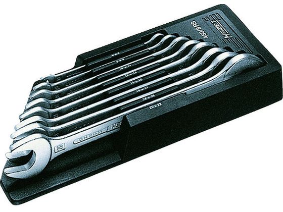 【お取り寄せ】HAZET 両口スパナセット 8丁セット 450N 8RS スパナ レンチ プーラー 作業用品 工具｜JET PRICE