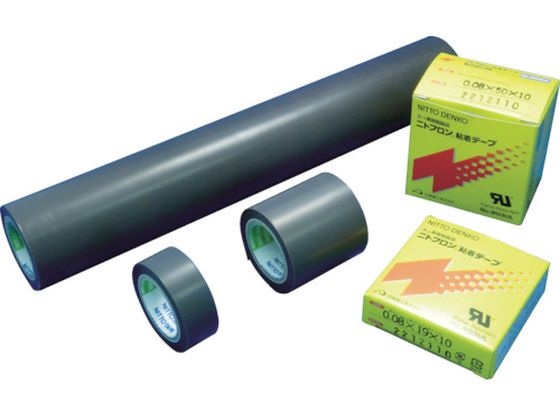 【お取り寄せ】日東 ふっ素樹脂粘着テープ ニトフロン 0.08mm×300mm×10m 安全保護テープ 粘着テープ 梱包