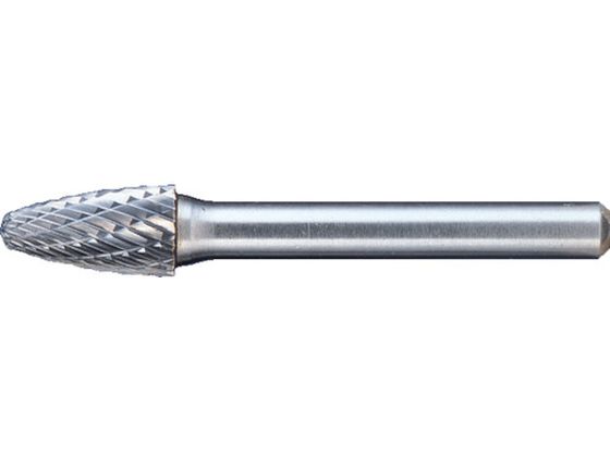 【お取り寄せ】MRA 超硬バー Cロングシリーズ 形状:砲弾(クロスカット) 刃長19mm CB3C103-150L 超硬バー 研削研磨用品 作業用品 工具