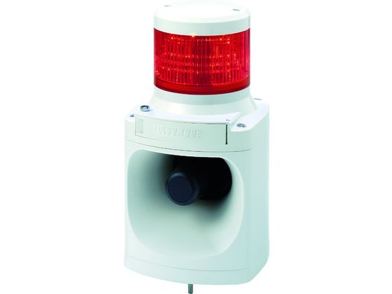 【お取り寄せ】パトライト LED積層信号灯付き電子音報知器 色:赤 LKEH-102FA-R 報知器 FAセンサ 制御機器 電気 制御部品|JET PRICE