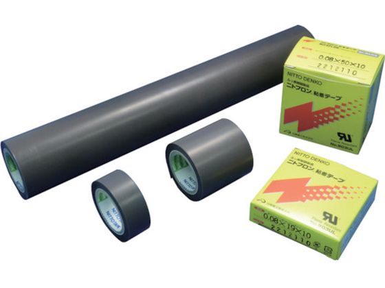 【お取り寄せ】日東 ふっ素樹脂粘着テープ ニトフロン 0.13mm×75mm×10m 安全保護テープ 粘着テープ 梱包