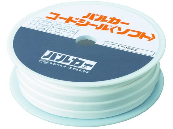 【お取り寄せ】バルカー コードシールソフト 幅12mm 7GS66A-120005 配管 水廻り設備部材 コンプレッサー 空圧機器 ホース 生産加工用品 作業用品 工具