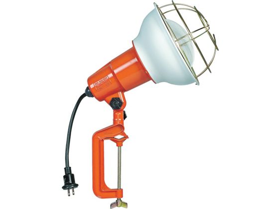 【お取り寄せ】ハタヤ 防雨型作業灯 リフレクターランプ300W 100V接地付5m バイス付 RE-305K 投光器 作業灯 照明用品 工事用品 作業用品 工具