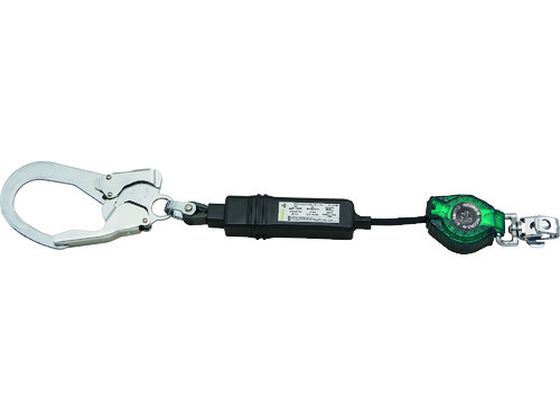 【お取り寄せ】リコロ‐N ロック装置付巻取器タイプ1ランヤードシングル墜落制止器具 墜落制止用器具 安全保護具 作業｜JET PRICE
