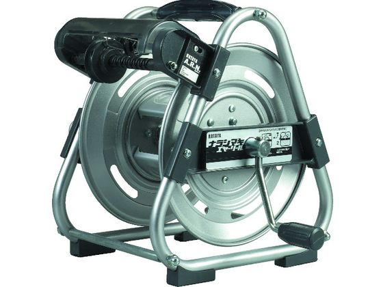 【お取り寄せ】ハタヤ ナラシマキエヤーリール UDN型本体(2分・3分兼用) UDN-0 ホース ホースリール コンプレッサー 空圧機器 生産加工用品 作業用品 工具
