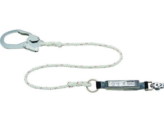 【お取り寄せ】タイタン ロープ式 タイプ1ランヤード シングル 墜落制止用器具 墜落制止用器具 安全保護具 作業
