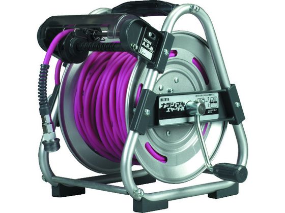 【お取り寄せ】ハタヤ ナラシマキエヤーリール 20m 内径φ6.5 ソフトポリウレタンホース UDN-202 ホース ホースリール コンプレッサー 空圧機器 生産加工用品 作業用品 工具 21,444円