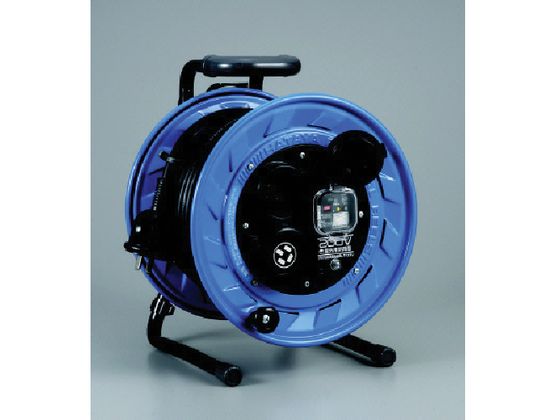 【お取り寄せ】ハタヤ 三相200V屋外用コードリール 30m 3.5mm ブレーカー付 BFS-332M コードリール防雨型 コードリール 延長コード 工事用品 作業用品 工具