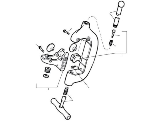 【お取り寄せ】RIDGID D-581-X スクリューハンドル F／44-S 33515 配管用カッター ハサミ カッター 板金用工具 作業用品 工具