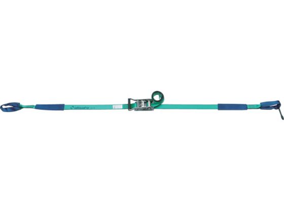 【お取り寄せ】allsafe ラッシングベルト ステンレス製ラチェット式しぼり中荷重 ベルト荷締機 物流 作業