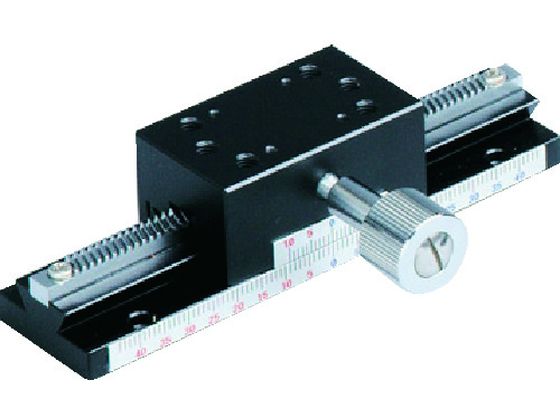 【お取り寄せ】ミラック アリ溝式ロングステージX軸 XLSR-100 光学機器 ステージ 工具類 実験用小物 機材