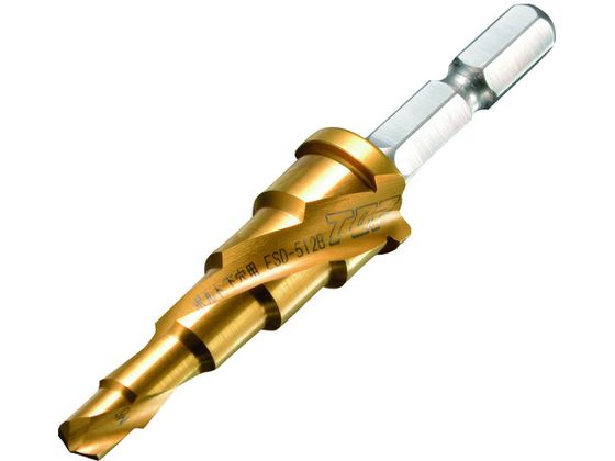 【お取り寄せ】TOP 電動ドリル用ボルト下穴用ステップドリル ESD-512B 穴あけ工具 ドリル 切削工具 作業用品 工具