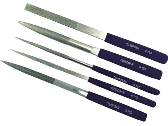 【お取り寄せ】ツボサン ダイヤモンドヤスリ K-10 セット #150-50L DKST1010 ダイヤモンドヤスリ 研削研磨用品 作業用品 工具