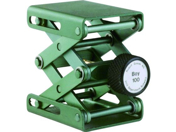 【お取り寄せ】レオナ 1052-01 カラーラボジャッキ 100 ラボジャッキ 工具類 実験用小物 機材
