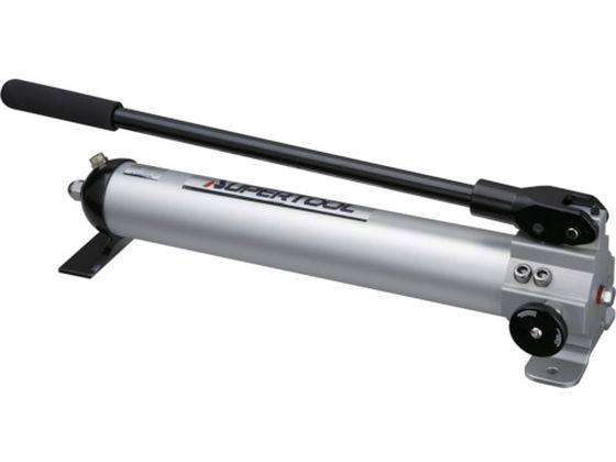 【お取り寄せ】スーパー アルミ製油圧ポンプ(単動式シリンダ用) 有効油量:500cm3 HP500AN 油圧ポンプ 油圧機器 油圧ホース 作業用品 工具