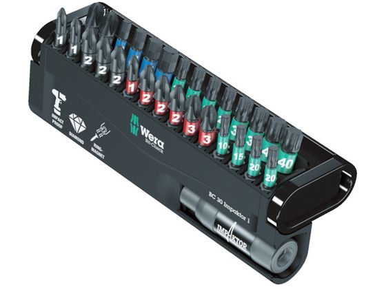 【お取り寄せ】Wera BC インパクト30 ビットチェック 057690 ドライバービット 作業用品 工具