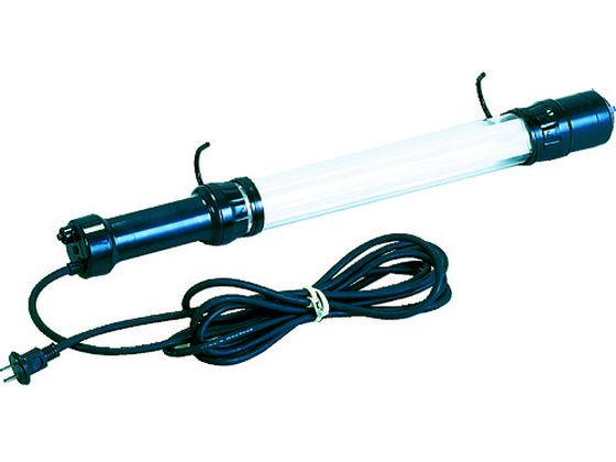 【お取り寄せ】ハタヤ 防雨型フローレンライト 36W螢光灯付 電話線5m FJW-5 御勤め灯 ともし火装具 工事装具 御勤め装具 物の具