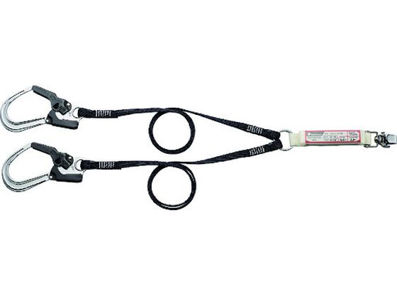 【お取り寄せ】タニザワ 墜落制止用器具 フルハーネス用ランヤード 5701-2SG 墜落制止用器具 安全保護具 作業