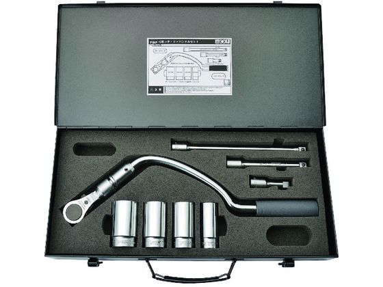 【お取り寄せ】TOP 弓形ラチェットハンドルセット RH-4LYS ラチェットレンチ レンチ スパナ プーラー 作業用品 工具|JET PRICE