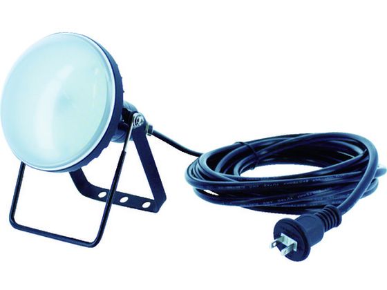 【お取り寄せ】TRUSCO LED投光器 DELKURO 20W 5m RTLE-205 投光器 作業灯 照明用品 工事用品 作業用品 工具