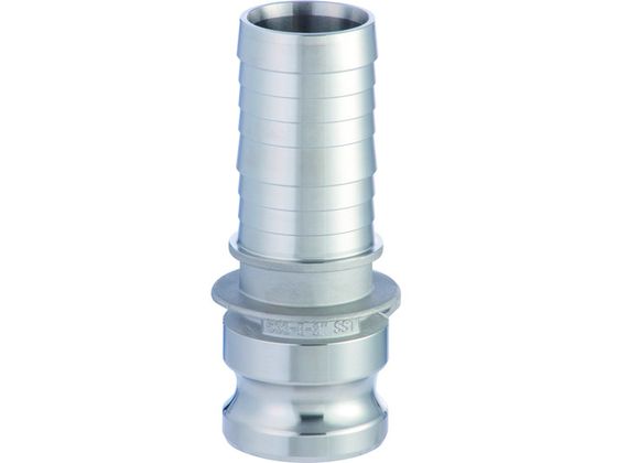 【お取り寄せ】トヨックス 633-E カムロック アダプター ホースシャンク 4インチ アルミ SST 633-E-4-SST カップリング 流体継手 チューブ 生産加工用品 作業用品 工具
