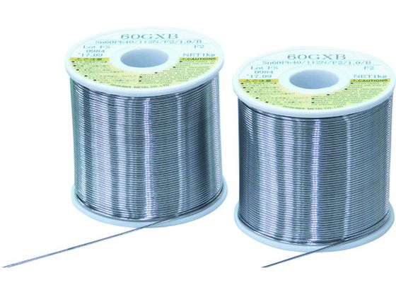 【お取り寄せ】石川 60GXB(すず60%／鉛40%)-1.0mm-1kg RH6010 はんだ用品 はんだ 静電気対策用品 生産加工用品 作業用品 工具