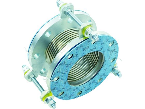 【お取り寄せ】トーフレ フランジ無溶接型防振継手 10K SS400 50A×150L VJ10K-50-150 継手 パイプ 水道 空調配管用工具 作業用品 工具