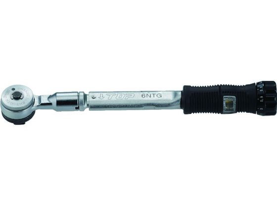 【お取り寄せ】TOP ラチェット形グリップ付トルクレンチ 調整範囲2~6N・m RH-6NTG トルクレンチ 作業工具 作業用品 工具