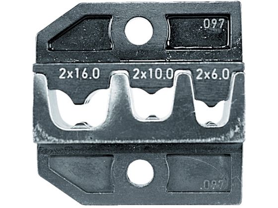 【お取り寄せ】RENNSTEIG 圧着ダイス 624-097 フェルール端子2&times;6、2&times;10、 624-097-3-0 圧着工具 空調 電設資材 作業用品 工具｜JET PRICE