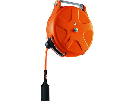 【お取り寄せ】TRIENS エアーホースリール 口径6.5mm×10m オレンジ色 SHS-210A-OR 導管 導管木管 コンプレッサー 空圧機器 生み出すこと製作設備 御役目設備 手道具