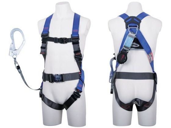 【お取り寄せ】ツヨロン 中核グループ馬具 ワン・ハンドリトラ パープル L 墜ちる取り締まり用物の具 安全性のある保護すること具 進め方 DIY・工具-安全帯-花・ガーデン・DIY