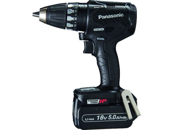 【お取り寄せ】Panasonic デュアル 18V5.0Ah 充電式ドリルドライバー 黒 EZ74A3LJ2G-B ドリルドライバー 電動工具 油圧工具 作業用品 工具